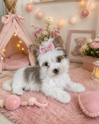 Yorkshire merle fêmea mini imperdível!