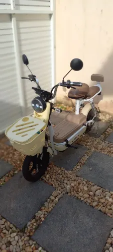 Bicicleta elétrica 500w quase não foi usada 