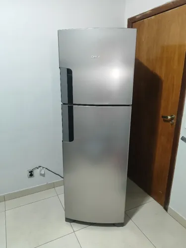 Geladeira Consul Frost Free 386 litros inox