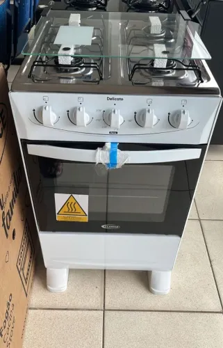 Fogão 4 Bocas Delicato Clarice Mesa Inox | Novo