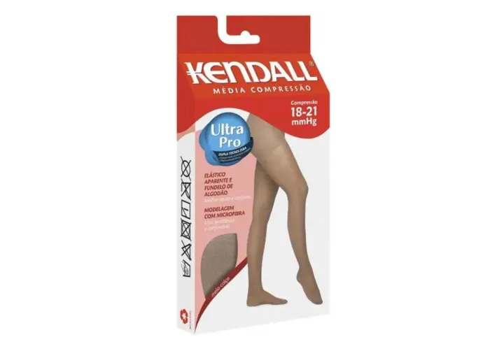 Meia Calça Kendall Média Compressão com Ponteira 18-21mmhg Mel M