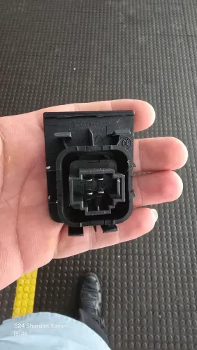 Botão e acabamento de abrir tampa da gasolina golf