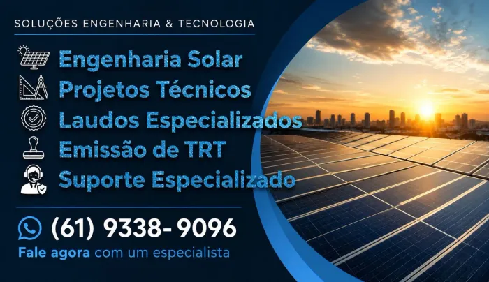 Instalação de energia solar