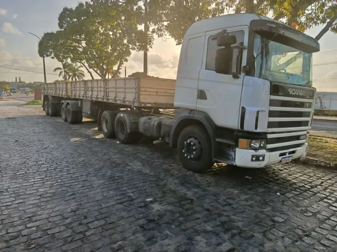 Conjunto Scania e bitrem valor 235 mil