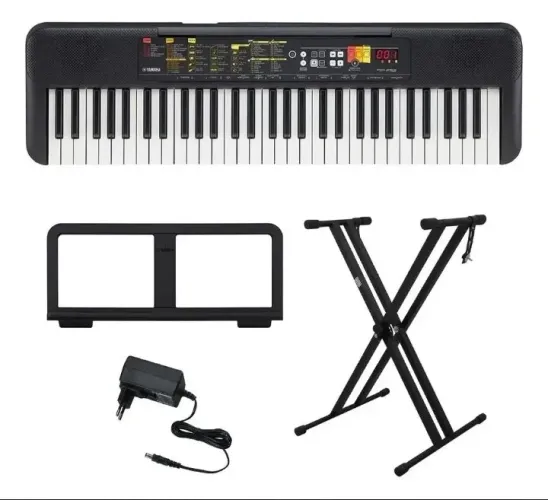 Teclado YAMAHA PSR 2 61 TECLAS COM ASSESSÓRIOS 