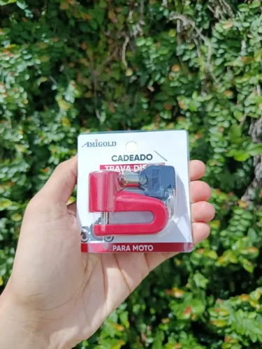 Cadeado para disco de moto