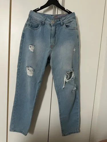Calça jeans destroyed 38
