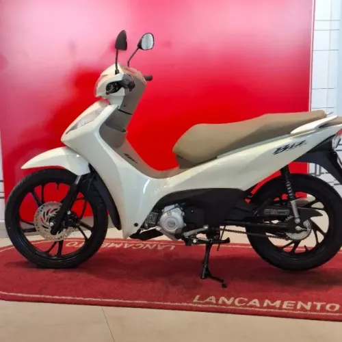 Honda BIZ 125 EX completa - Freios CBS - Porta Objetos - Economia e semi-automatica