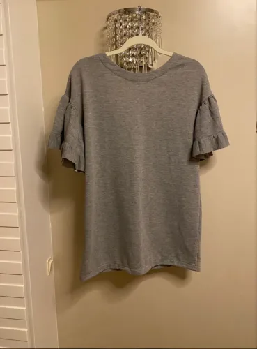 blusa fly moletom cinza p