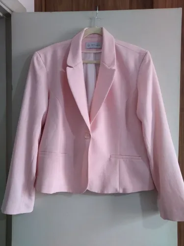 Blaser rosa forrado marca Simulassão