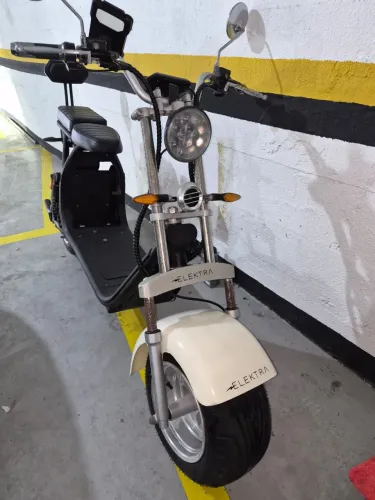 Scooter Elétrica Elektra X9 2000w - Branca