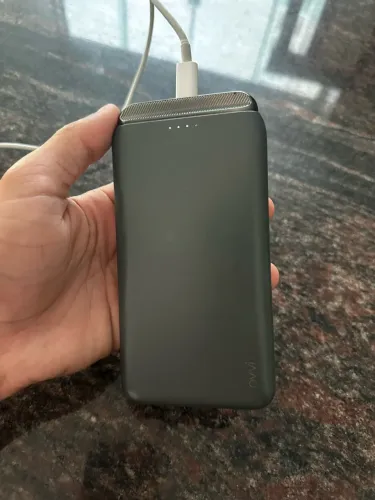 carregador portátil power bank ovvi 12.000 mah cinza