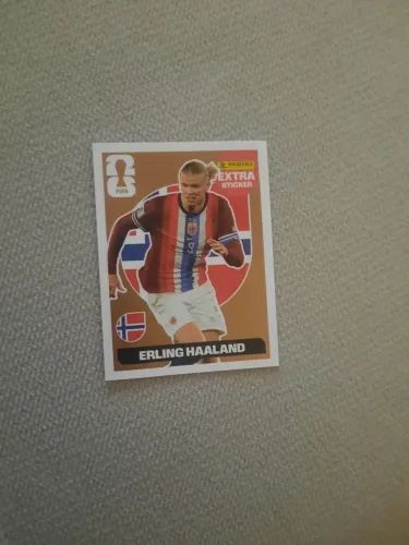 FIGURINHA EXTRA HAALAND!!!! aceito ofertas, o preço é negociavel, envio com sleeve