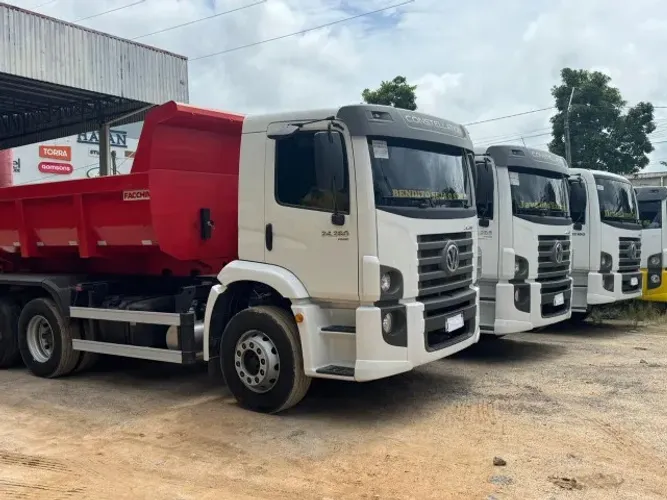 VW Constellation 24.280 PRIME 2022 | Caçamba Facchini TRUCK | Nunca Rodou