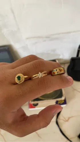 ANÉIS FEMININOS TAMANHO 16 100-CADA