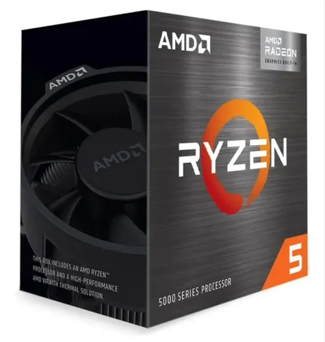 Caixa vazia do processador Ryzen 5