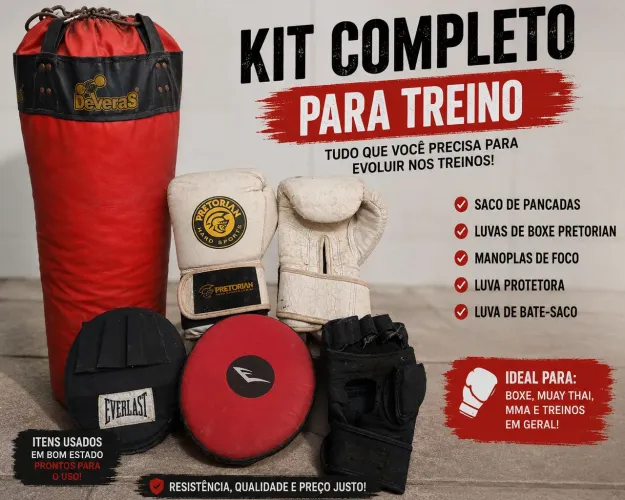 KIT BOXE COMPLETO