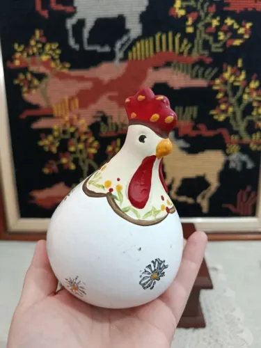 GALINHA DE CABAÇA ARTESANAL RETRO ANTIGO VINTAGE