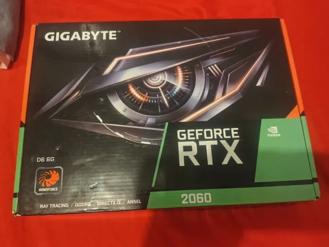 RTX 2060 6GB com caixa (Funcionando com limitações, DEFEITO)