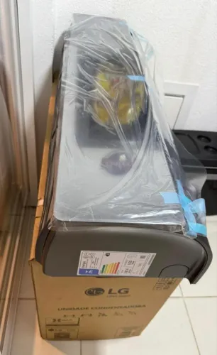 Ar-Condicionado LG Dual Inverter Voice Artcool +AI 18.000 BTUs Q/F S3-W18KLR7A - 220V