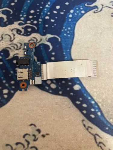 placa lateral usb + microfone acer nitro 5 anv15-51