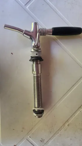 Torneira Italiana de chope para camara fria com alongador