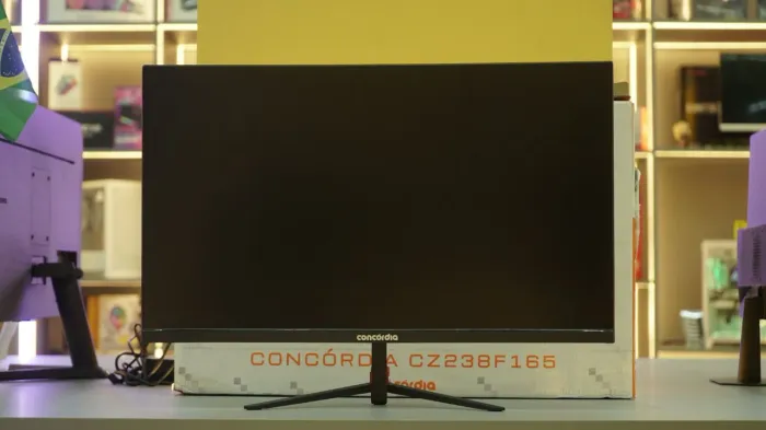 Monitor Concórdia Gamer Curvo 24" 165Hz