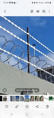 Cerca de proteção reforçada 