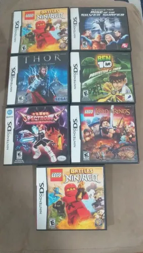 Cases vazias + manual + encarte - originais 