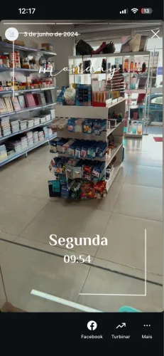 Estoque material de papelaria