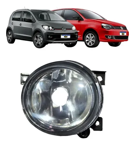 Farol De Milha Direito Vw Up Polo 2012 A 2019 Transparente