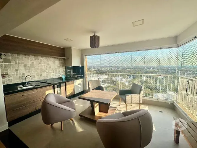 Apartamento com 3 dormitórios para alugar, 122 m² por R$ 7.988,15/mês - Jardim das Indústr