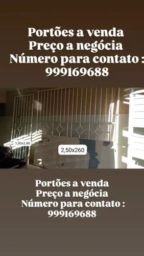 Portões a venda