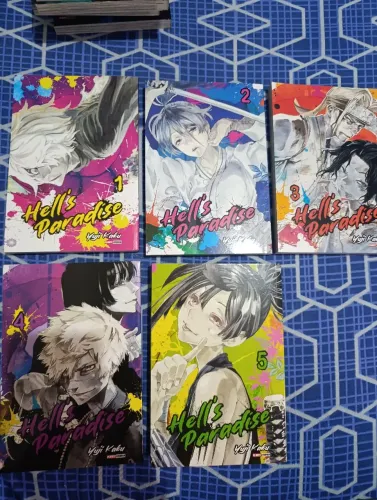 Mangas hells paradise vols 1 ao 5
