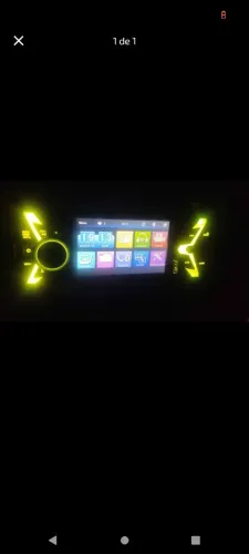 Rádio MP5 player 1 Din 