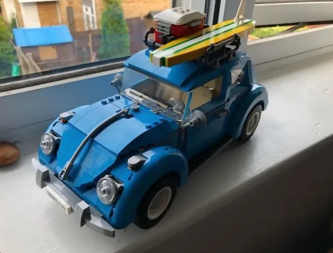 Blocos de Montar Fusca Azul Surf