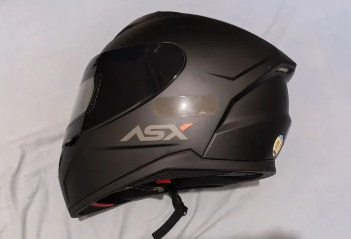 CAPACETE ASX CITY SOLID FOSCO PRETO GRAFITE