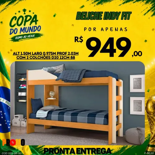 Beliche com colchão - ENTREGA IMEDIATAAAAA 