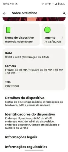 Vendo Motorola Edge 60 pro