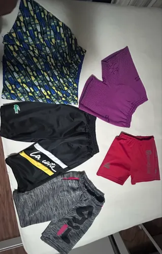 Kit bermudas infantis