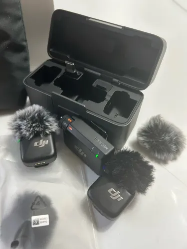 Microfone Sem Fio DJI Mic Mini Totalmente Original