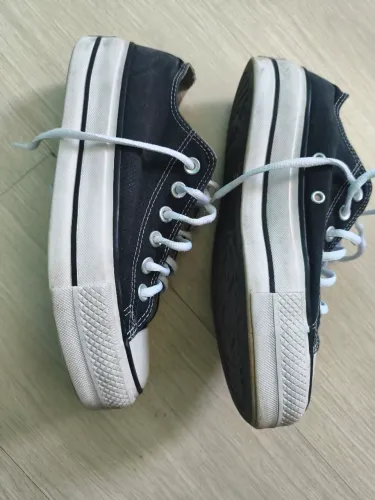 Tênis All Star Converse Plataforma Preto - Tam 37