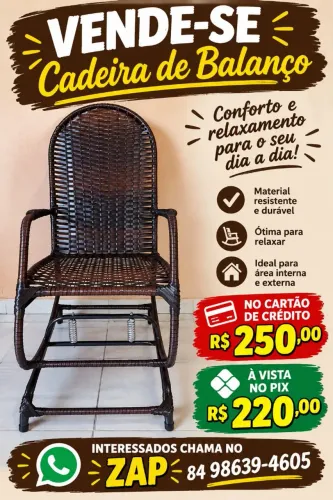 Cadeira de balanço