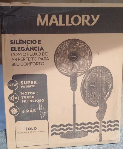 Ventilador novo na caixa 220v de coluna