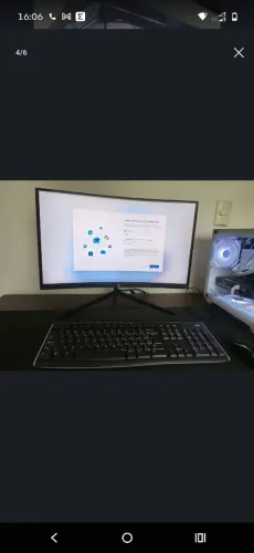 Monitor Gamer Kabum Gaming 24 Curvo 180Hz