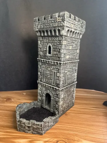Torre de dados para rpg