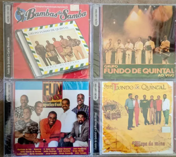 CDs: Grupo Fundo de Quintal LACRADOS. Zerados. 