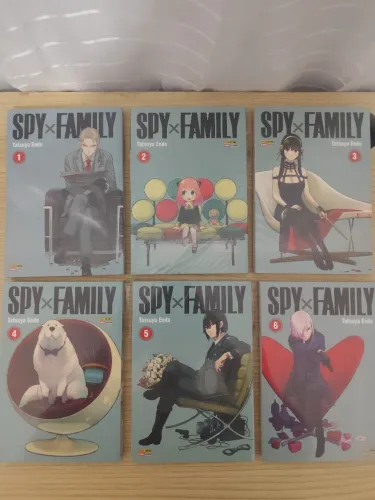 Manga SPY x FAMILY vol 1 ao 9
