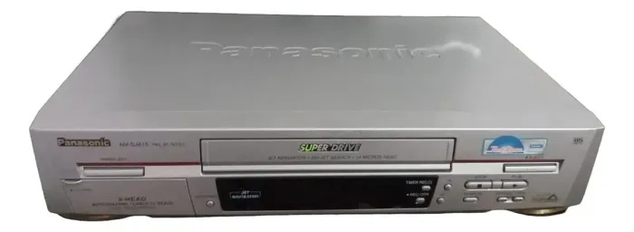 Vídeo Cassete Panasonic Nv-sj415br 5 Cabeças Sem Controle # (Usado)