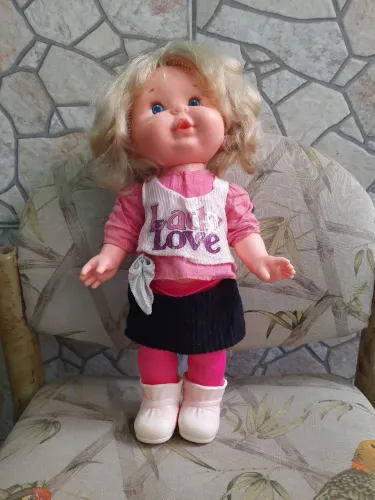 Boneca Ler girl antiga da Estrela toda original 